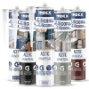 SI-UNI - SILICONE ACÉTIQUE UNIVERSEL 280-GRIS ( 12 u.)